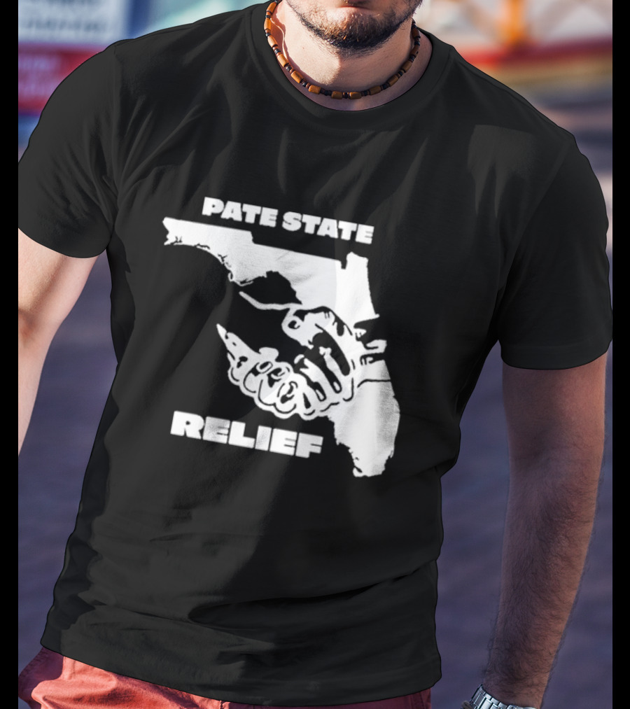 Pate State Florida Relief T-Shirt