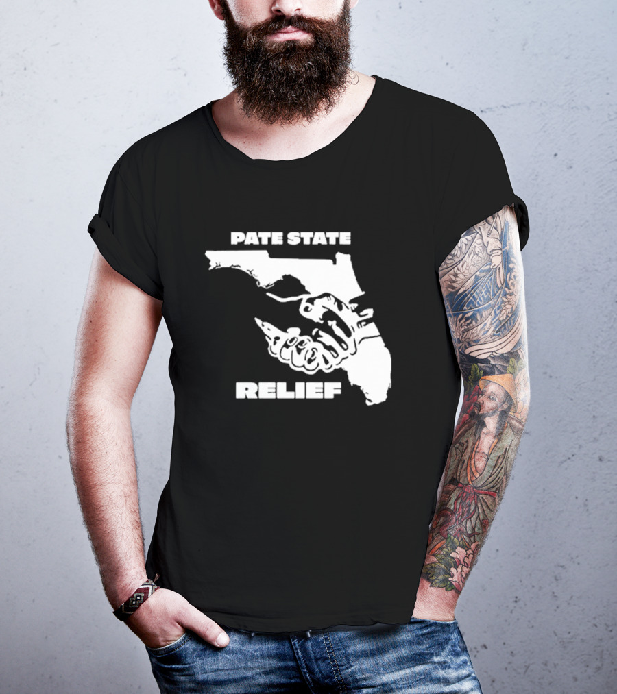 Pate State Florida Relief T-Shirt