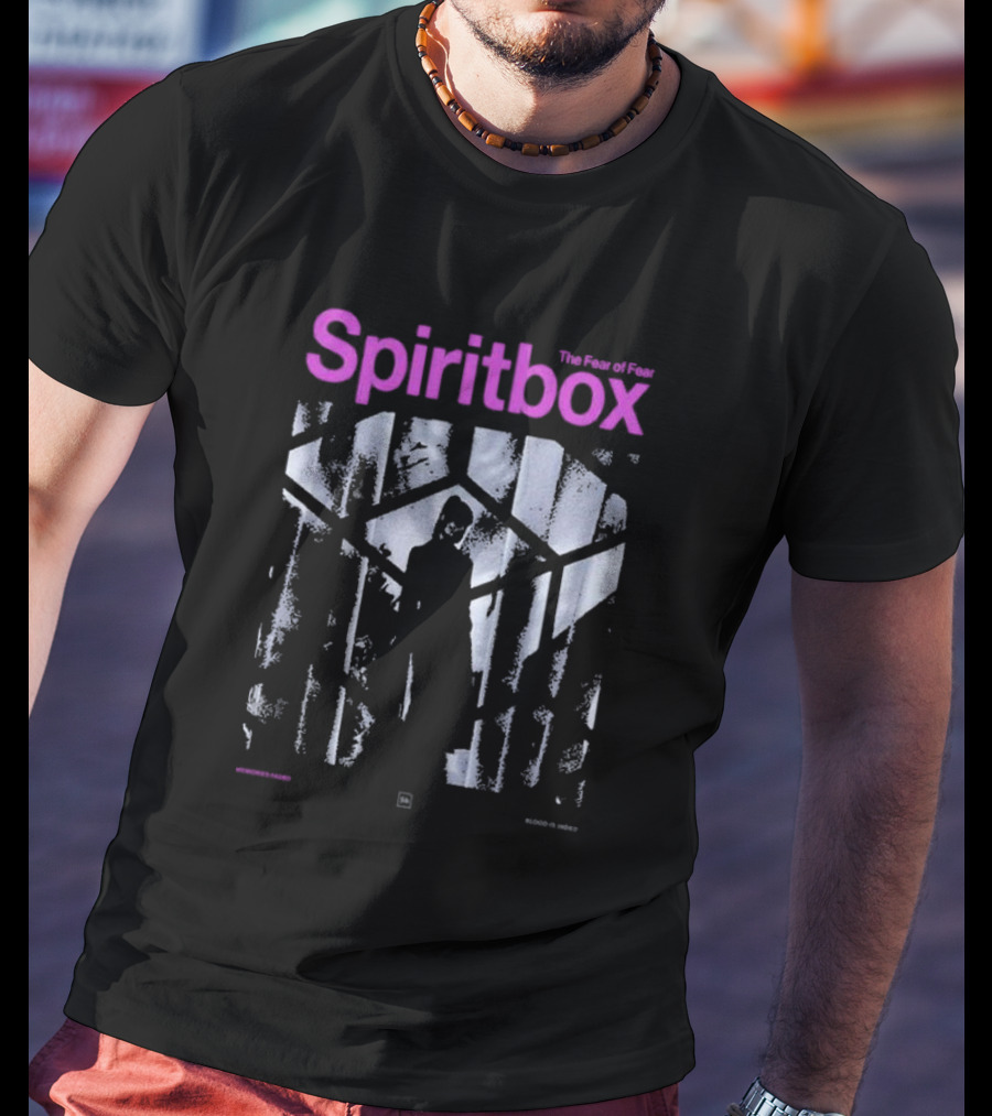 Spiritbox The Fear Of Fear Woman Silhouette Geometric Window T-Shirt