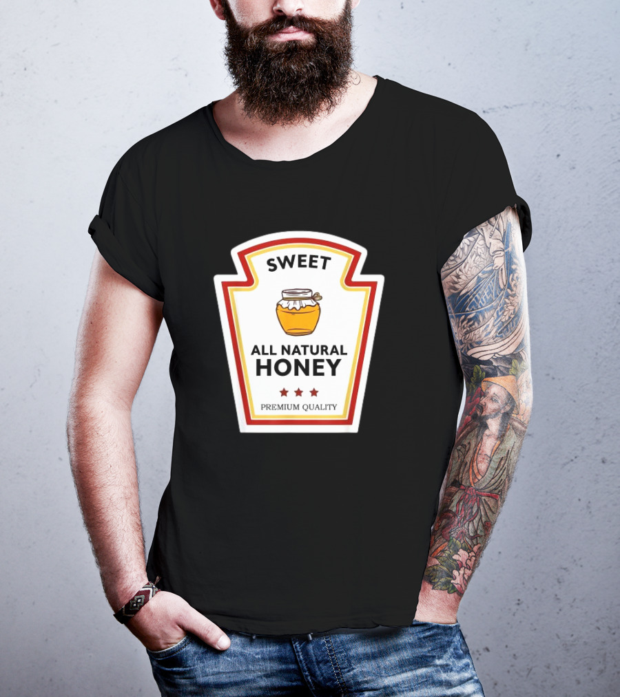 Sweet All Natural Honey Condiment Group Costume T-Shirt