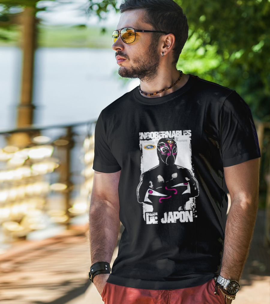 Ingobernables De Japon CMLL Titán Masked Wrestler T-Shirt