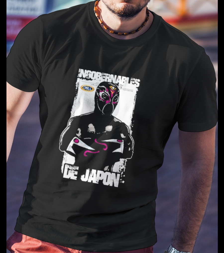 Ingobernables De Japon CMLL Titán Masked Wrestler T-Shirt