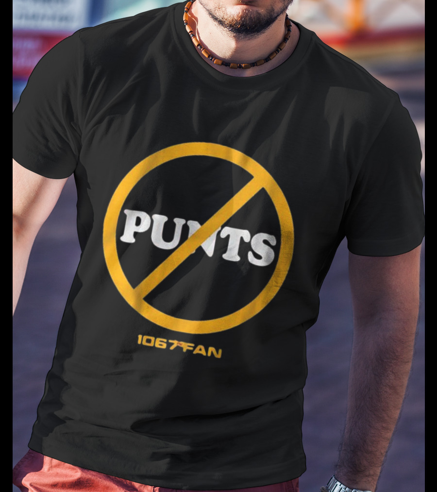 Washington Football 106.7 Fan No Punts T-Shirt