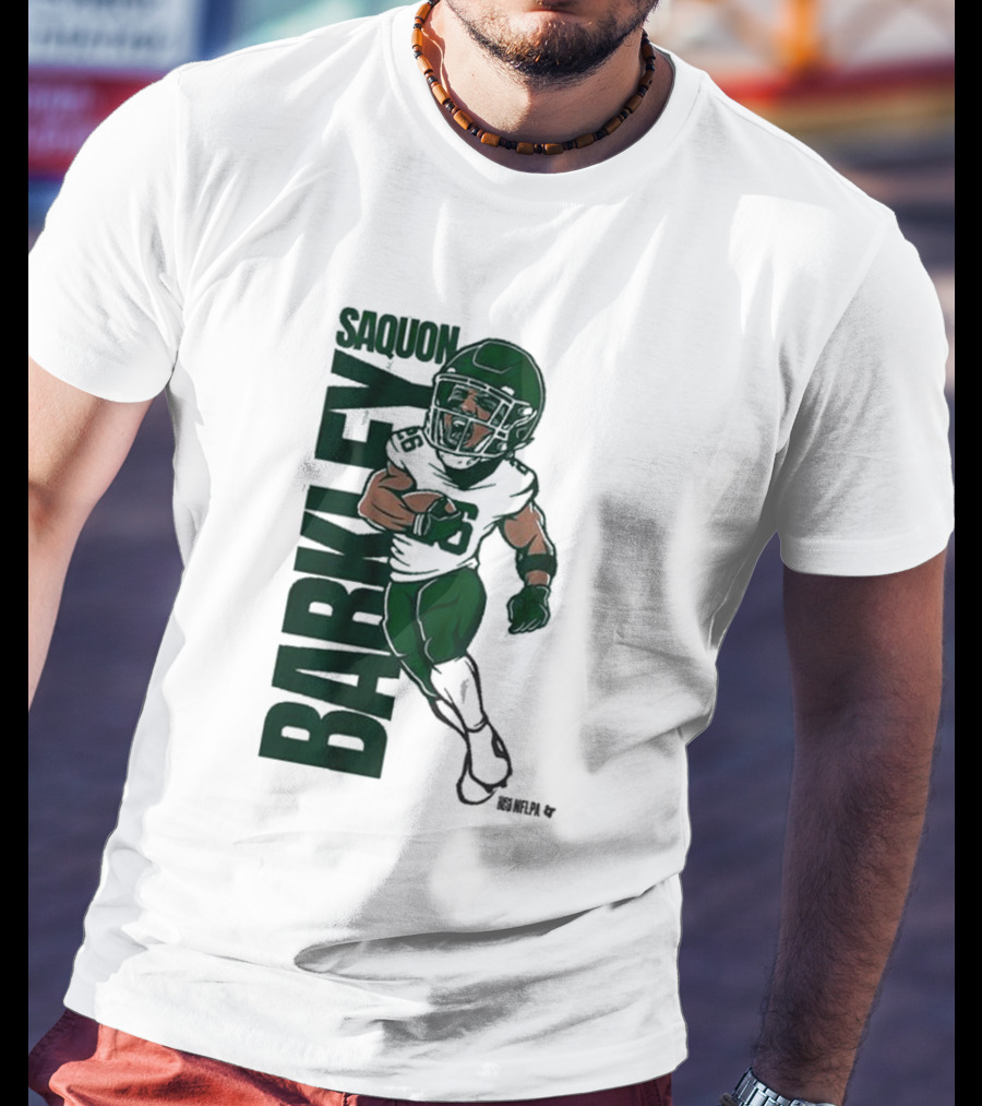 Saquon Barkley NFLPA Superhero Star T-Shirt