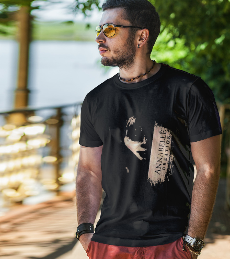 Annabelle Creation Annabelle Mask Horror T-Shirt