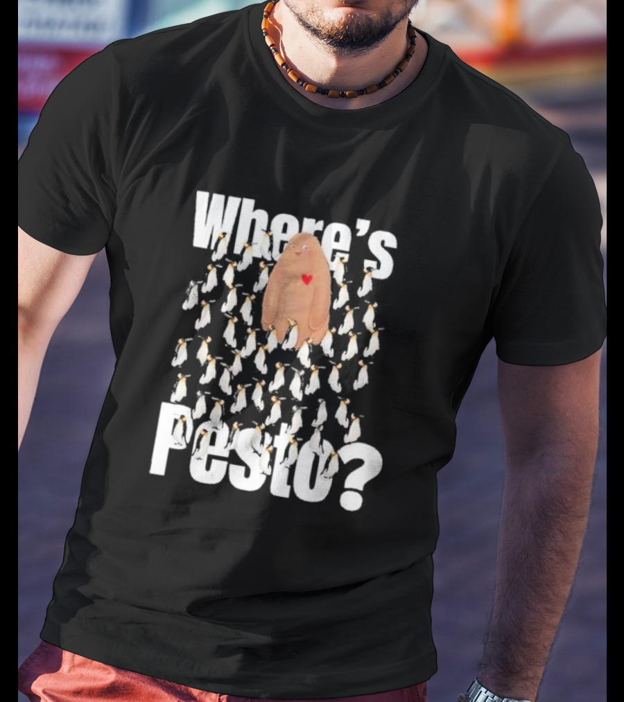 Where's Pesto The Penguin Among Penguins? T-Shirt