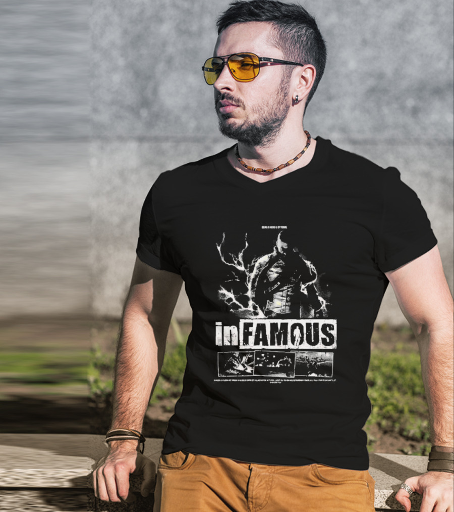 InFAMOUS Being A Hero Of Today T-Shirt