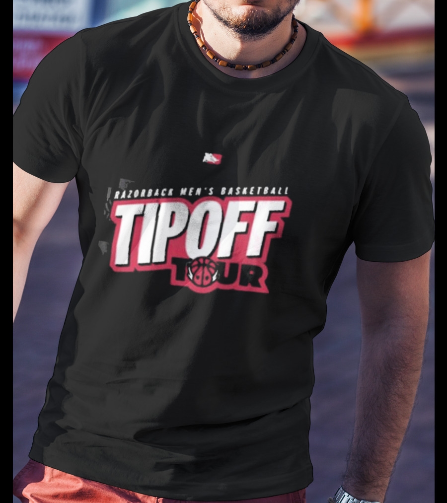 Razorback Men's Basketball Tipoff Tour T-Shirt