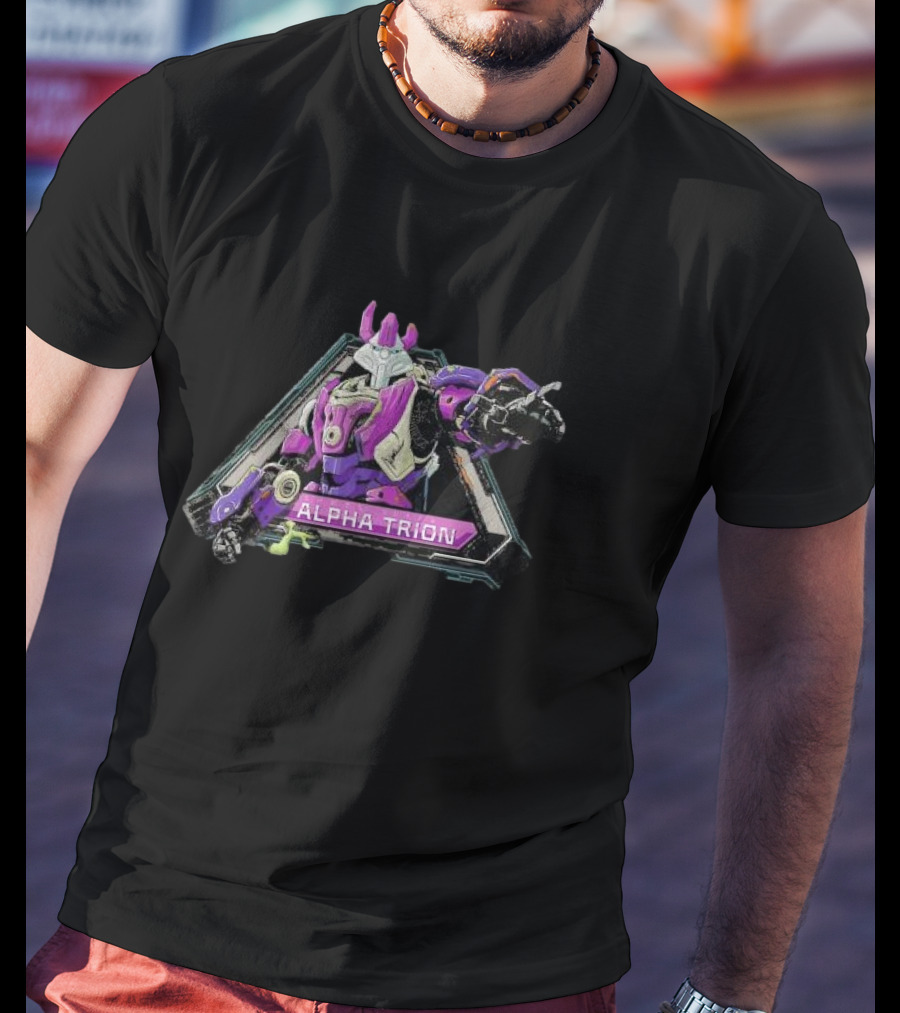 Transformers Alpha Trion Iconic Retro Big Chest T-Shirt