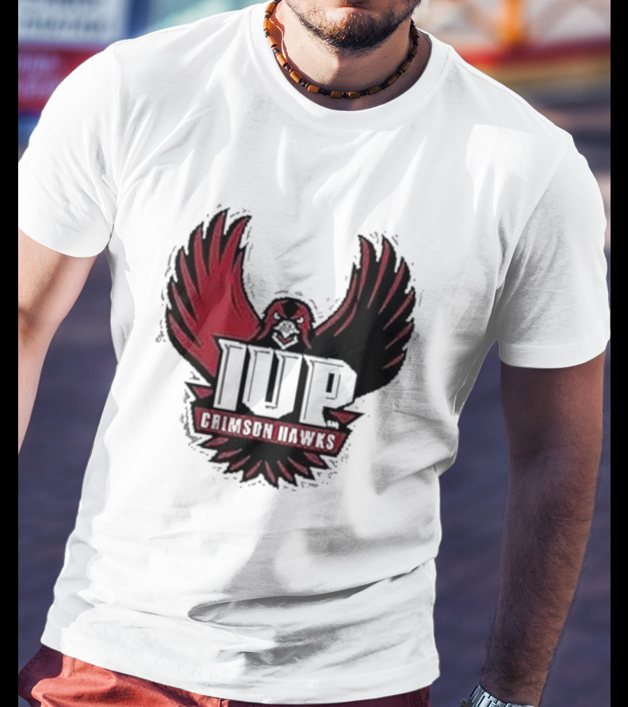 IUP Crimson Hawks Indiana University Pennsylvania NCAA IUPHC002 T-Shirt
