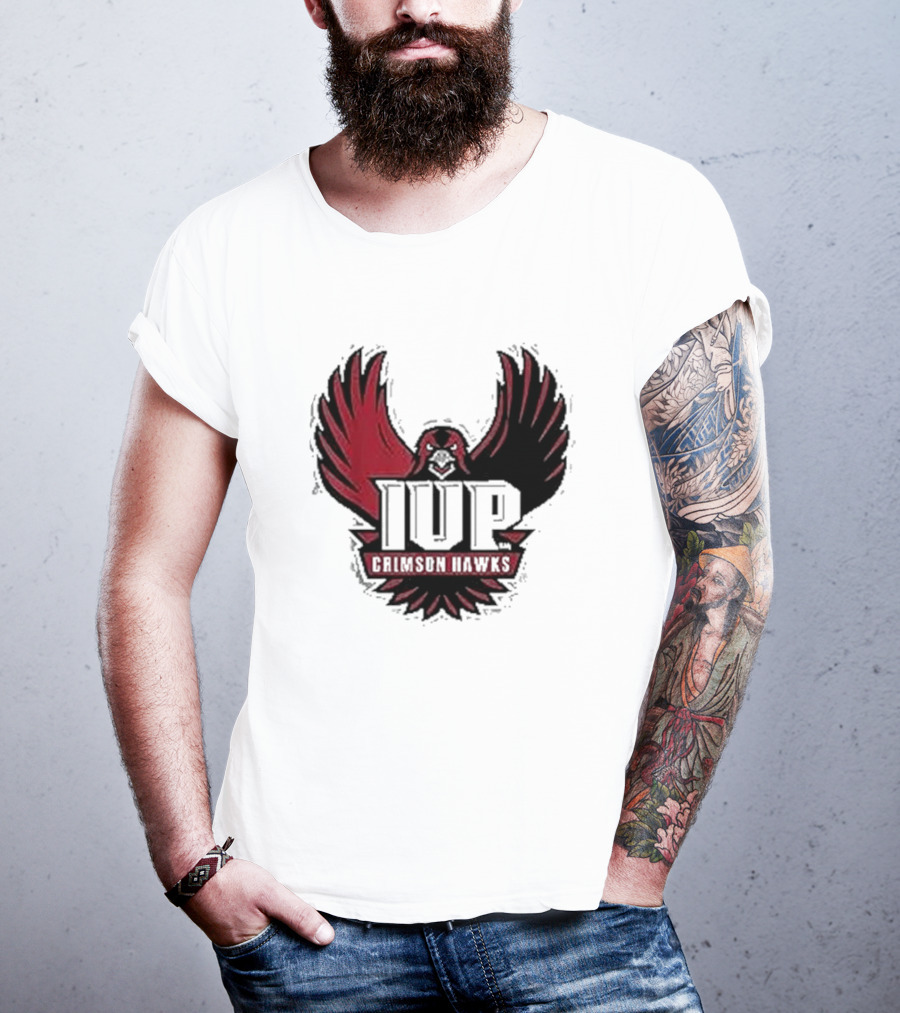 IUP Crimson Hawks Indiana University Pennsylvania NCAA IUPHC002 T-Shirt