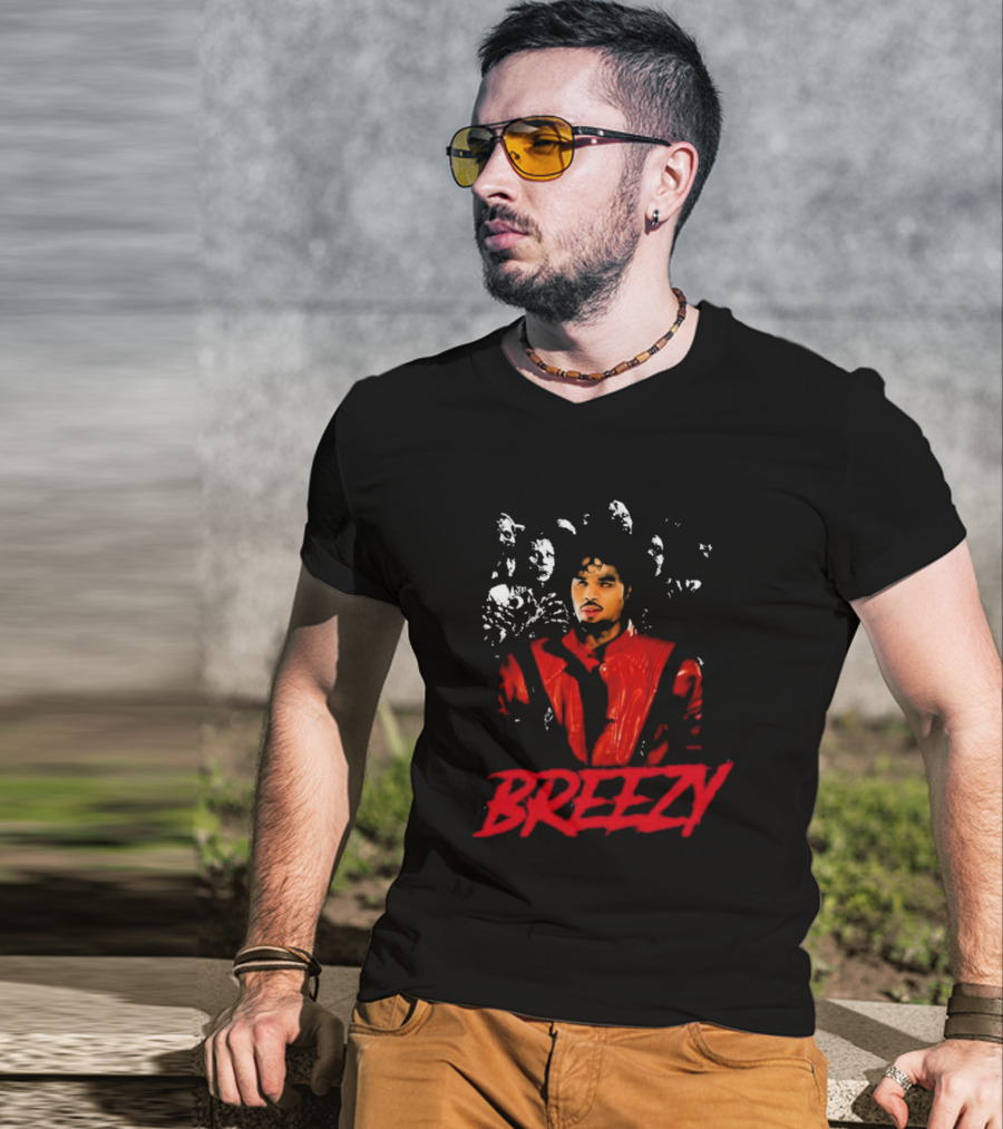 Breezy Thriller Jacket Midnight T-Shirt