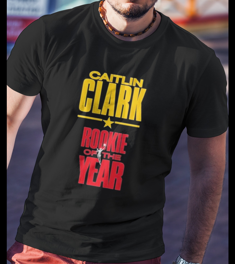 Caitlin Clark Rookie Of The Year Star Athletic Achievement 24 T-Shirt