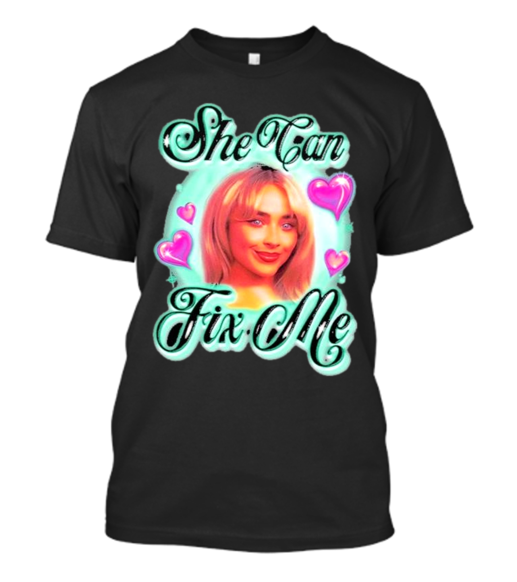 She Can Fix Me Hearts Carpenter T-Shirt