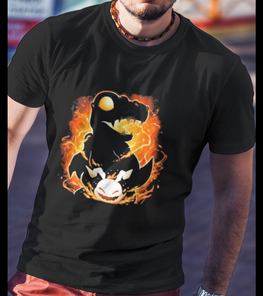 Courage Fire Vallina Fiery Creature T-Shirt