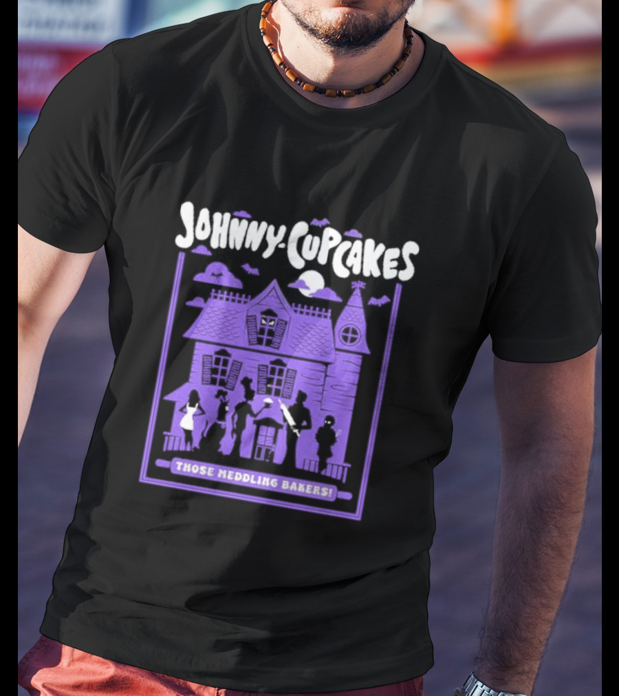 Johnny Cupcakes Haunted House Those Meddling Bakers T-Shirt