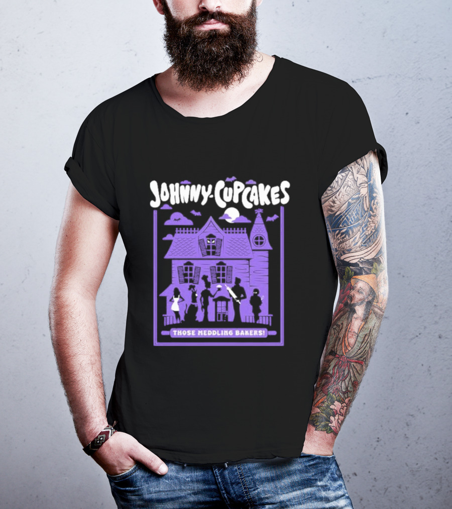 Johnny Cupcakes Haunted House Those Meddling Bakers T-Shirt