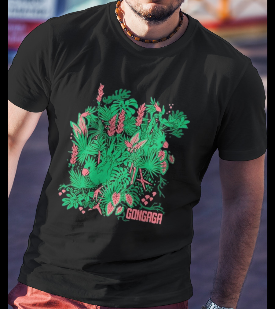 Gongaga Jungle Chocobo Susie Draws T-Shirt