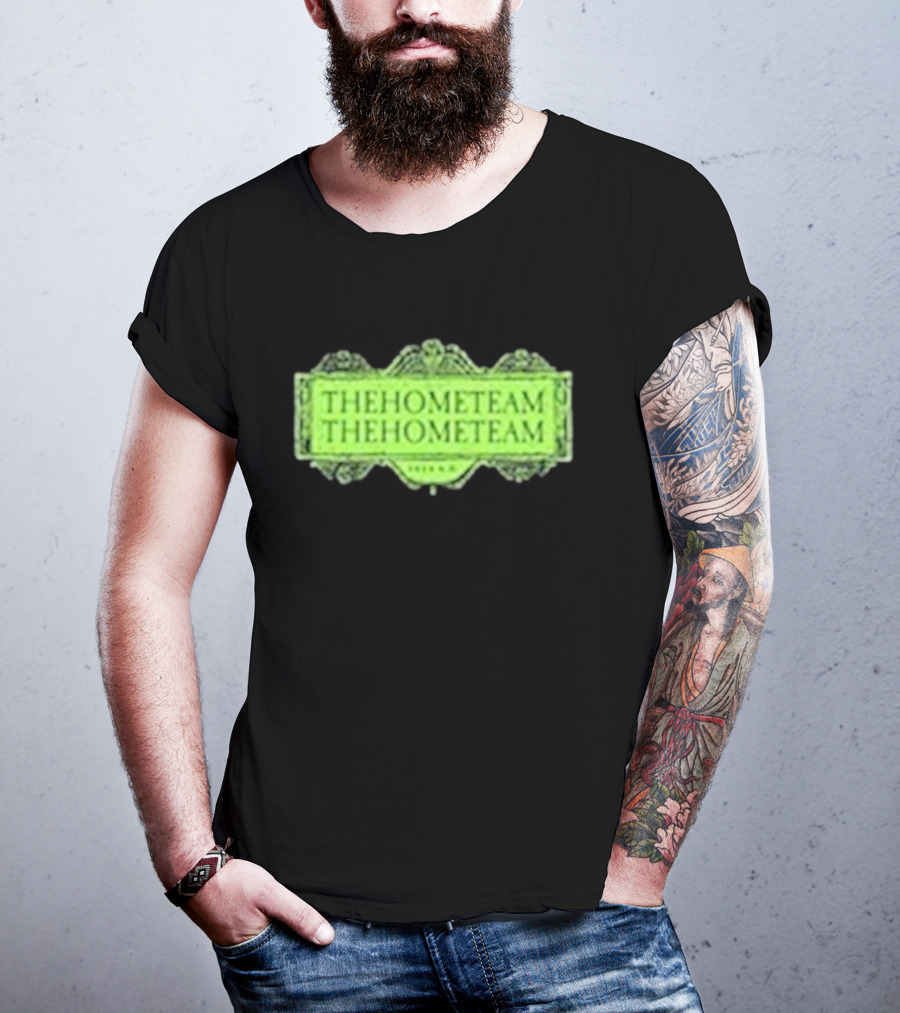 The Home Team Beetlejuice Beetlejuice Vintage Green Text T-Shirt