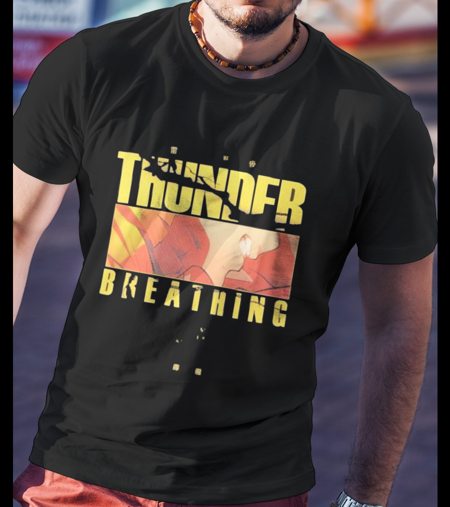 Thunder Breathing First Form Thunderclap And Flash Anime T-Shirt