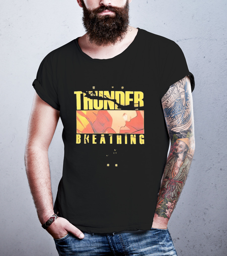 Thunder Breathing First Form Thunderclap And Flash Anime T-Shirt