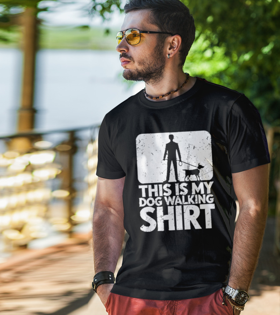THIS IS MY DOG WALKING T-Shirt