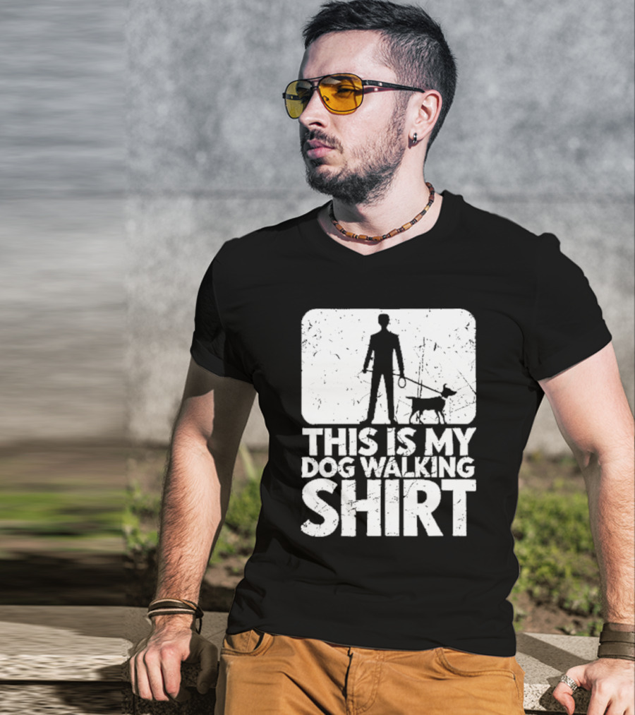 THIS IS MY DOG WALKING T-Shirt
