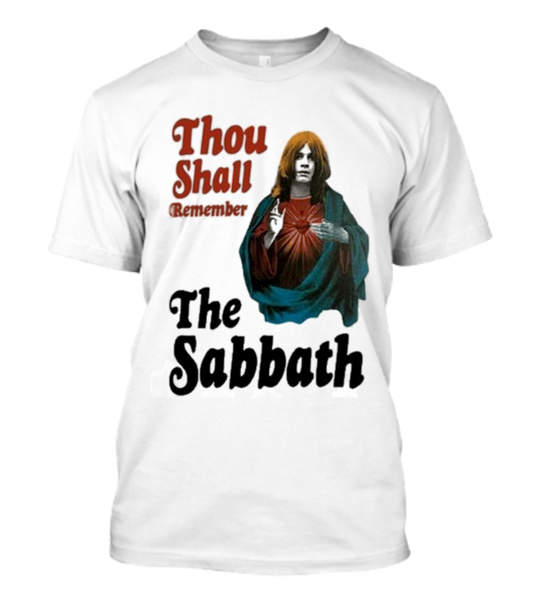 Thou Shall Remember The Sabbath Black Sabbath T-Shirt