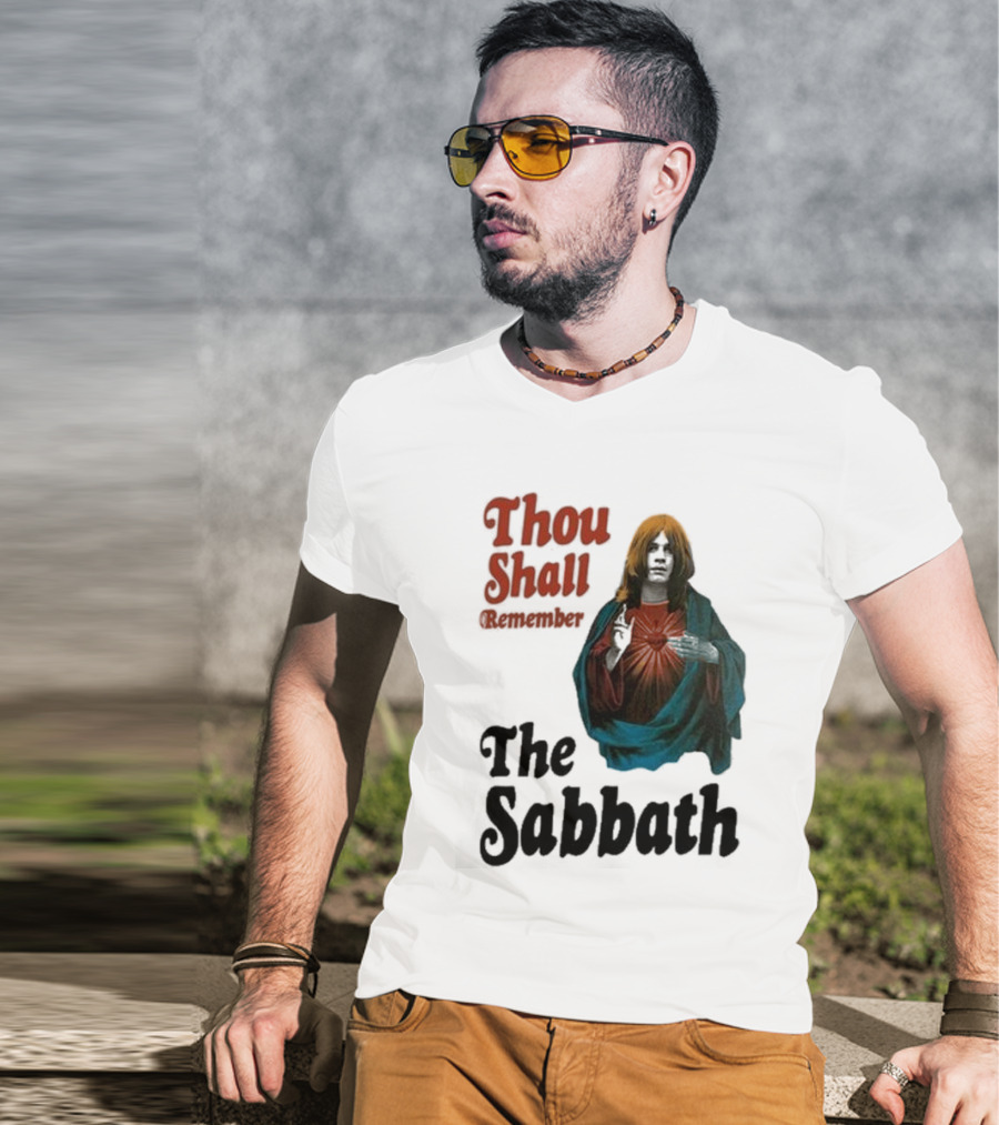 Thou Shall Remember The Sabbath Black Sabbath T-Shirt
