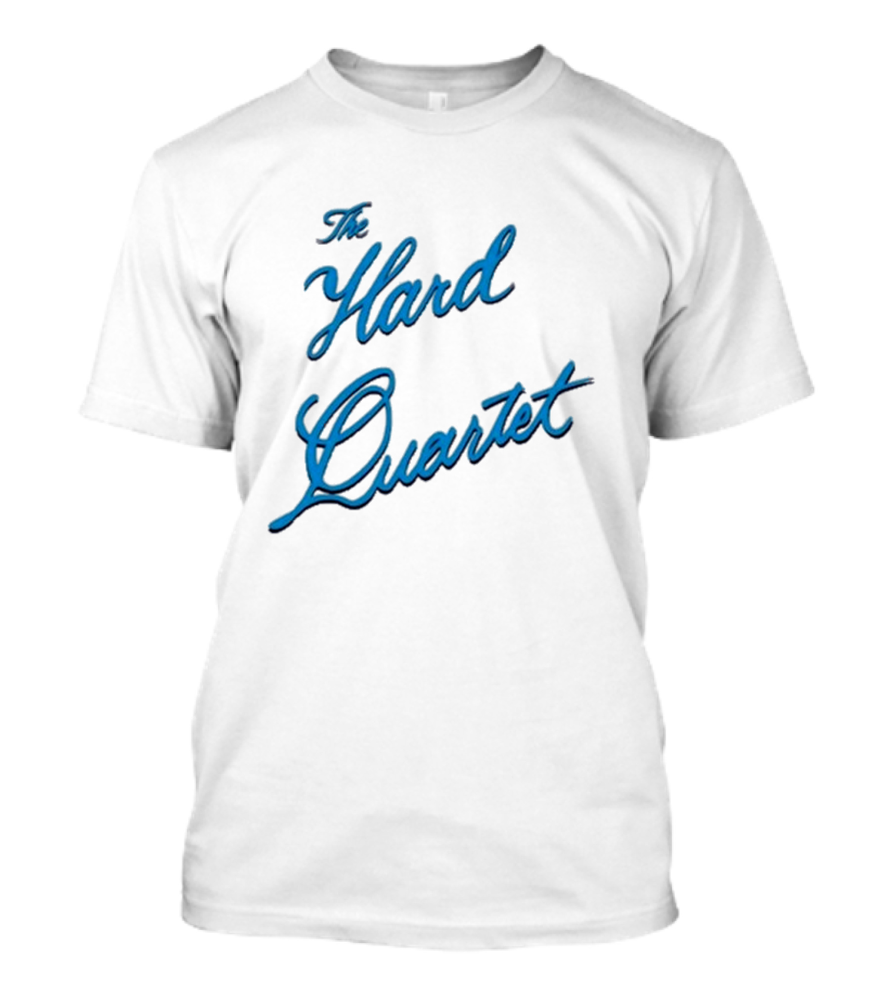 The Hard Quartet Band Blue T-Shirt