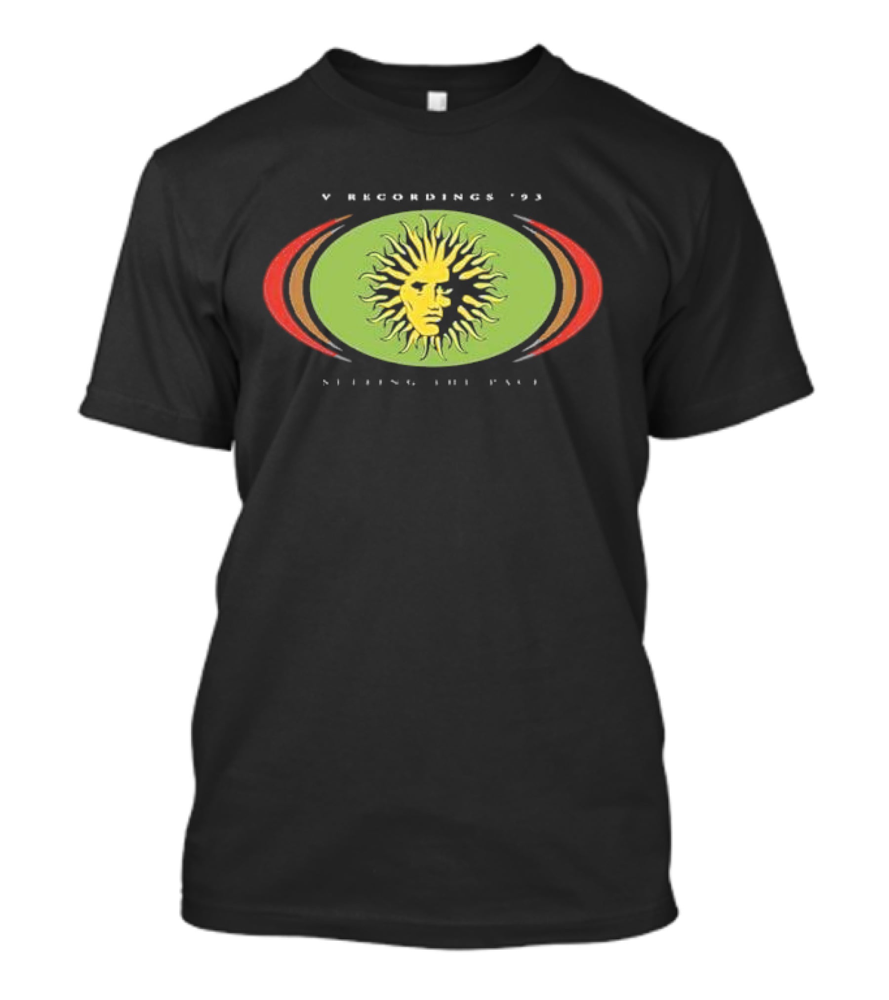 V Recordings '93 Setting The Pace Sun T-Shirt