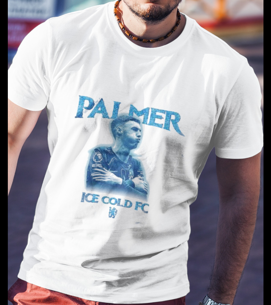 Chelsea Palmer Ice Cold FC Football Blue Vibe T-Shirt
