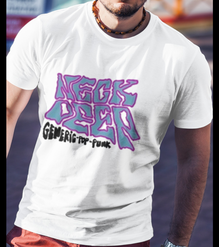 Neck Deep Generic Pop Punk 8 Ball Summer T-Shirt
