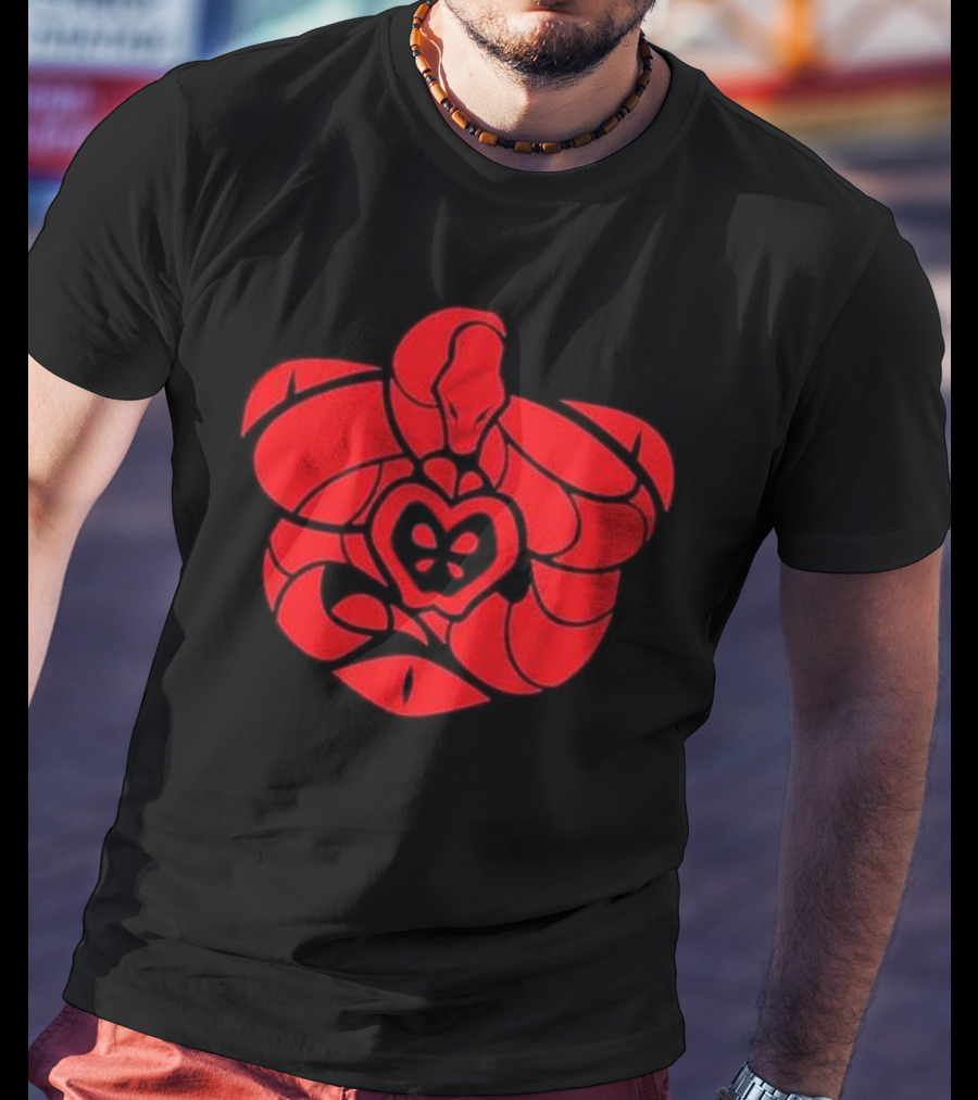 Pride Sigil Snake With Heart And Butterfly Emblem T-Shirt