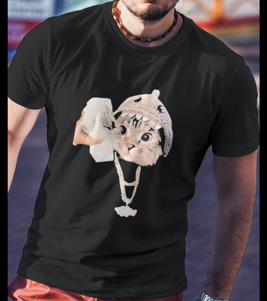 Shark Cat Solana SC Playful Money Jewelry T-Shirt