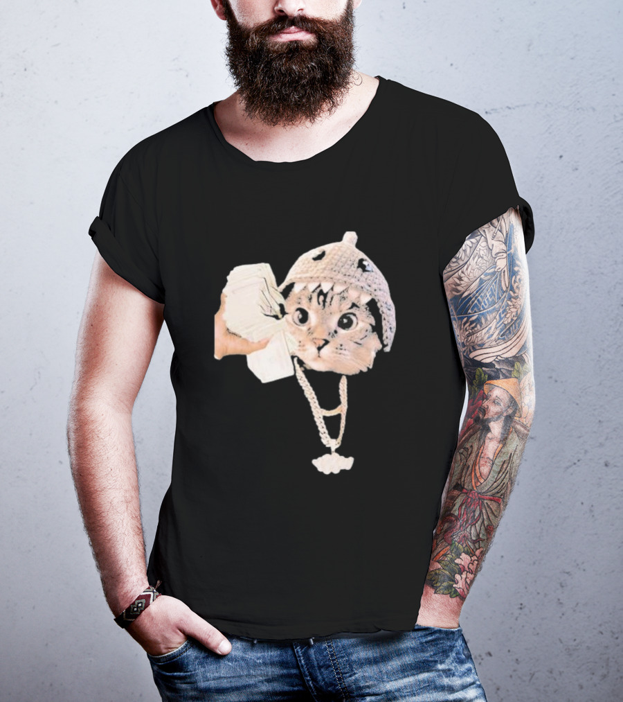 Shark Cat Solana SC Playful Money Jewelry T-Shirt
