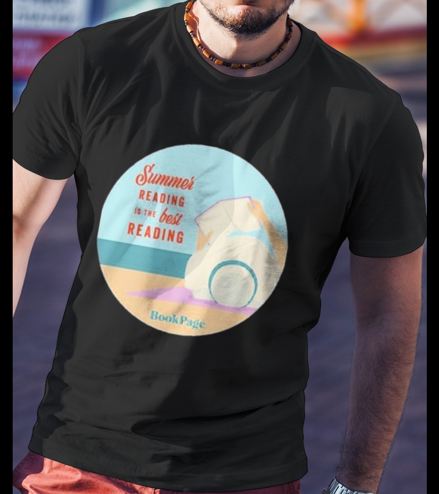 Summer Reading Is The Best Reading BookPage Relaxing By The Beach T-Shirt