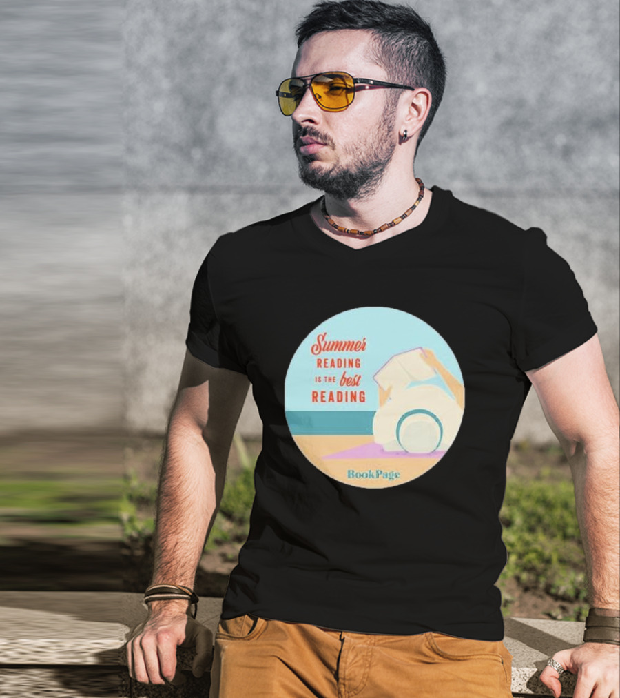 Summer Reading Is The Best Reading BookPage Relaxing By The Beach T-Shirt