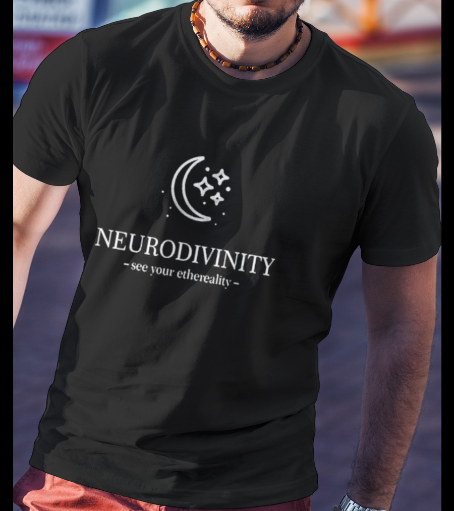 Neurodivinity Moon Stars See Your Ethereality T-Shirt