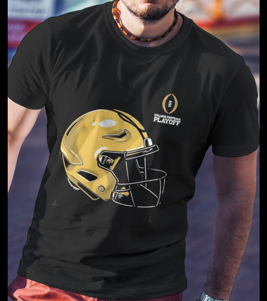 Notre Dame Fighting Irish College Football Playoff 2025 Helmet Iconic T-Shirt