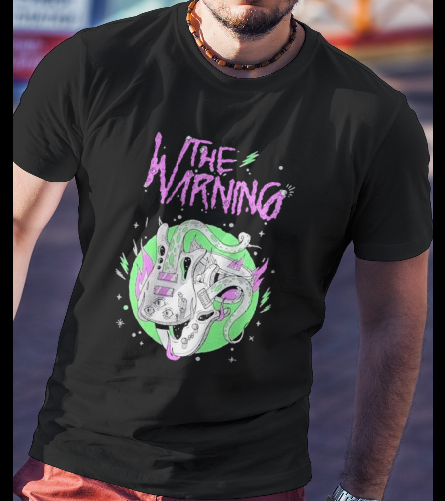 The Warning Marcelo Seltzer Alien Guitar T-Shirt