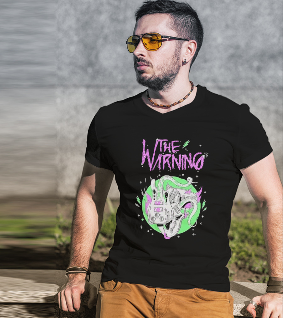 The Warning Marcelo Seltzer Alien Guitar T-Shirt