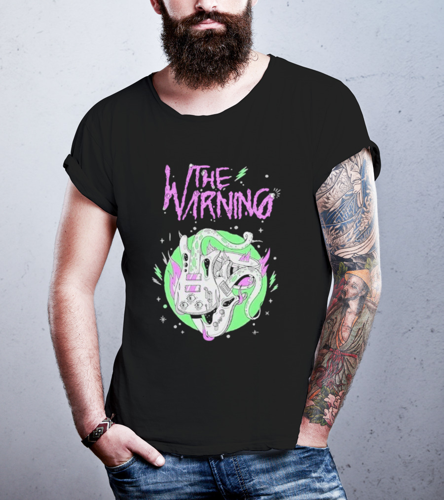 The Warning Marcelo Seltzer Alien Guitar T-Shirt