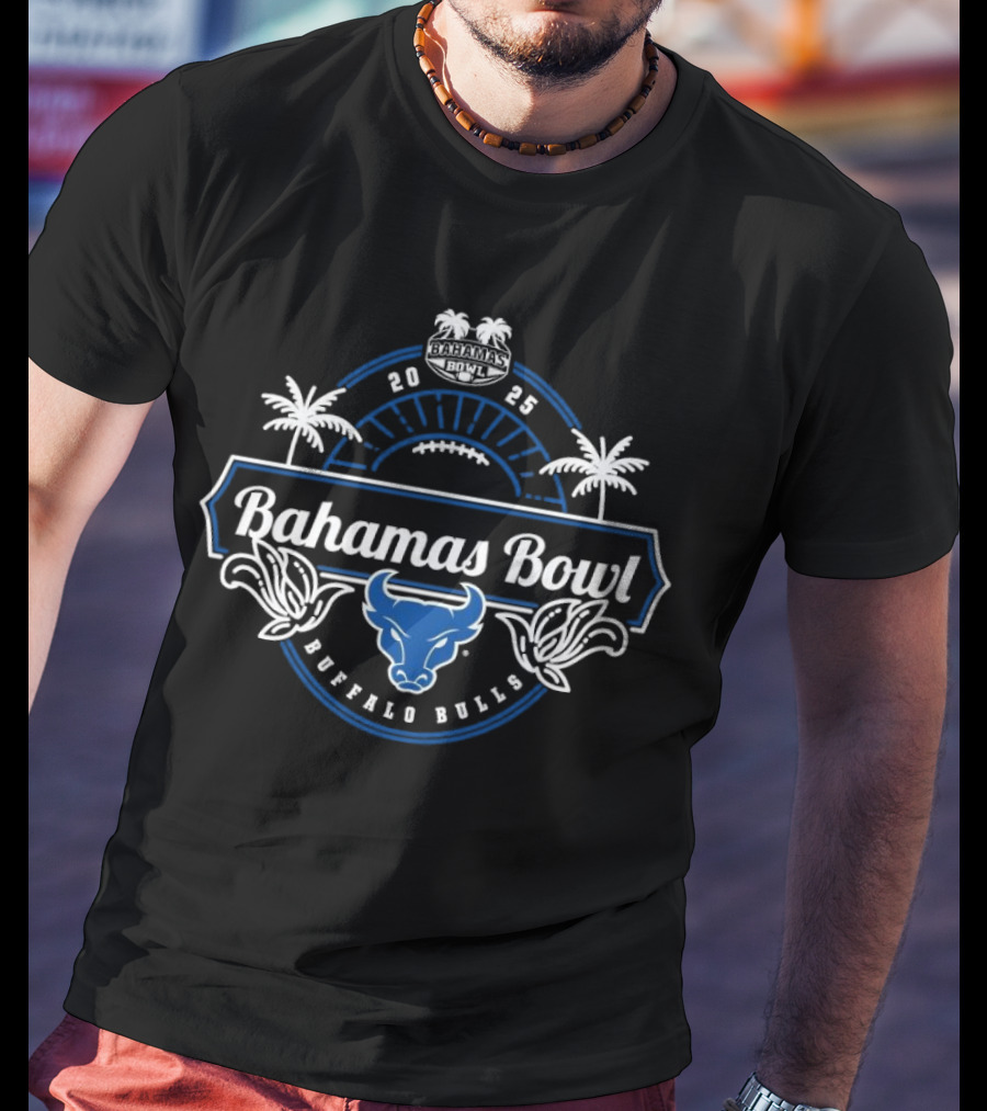 Bahamas Bowl 2025 Buffalo Bulls Football Thomas A Robinson Stadium T-Shirt