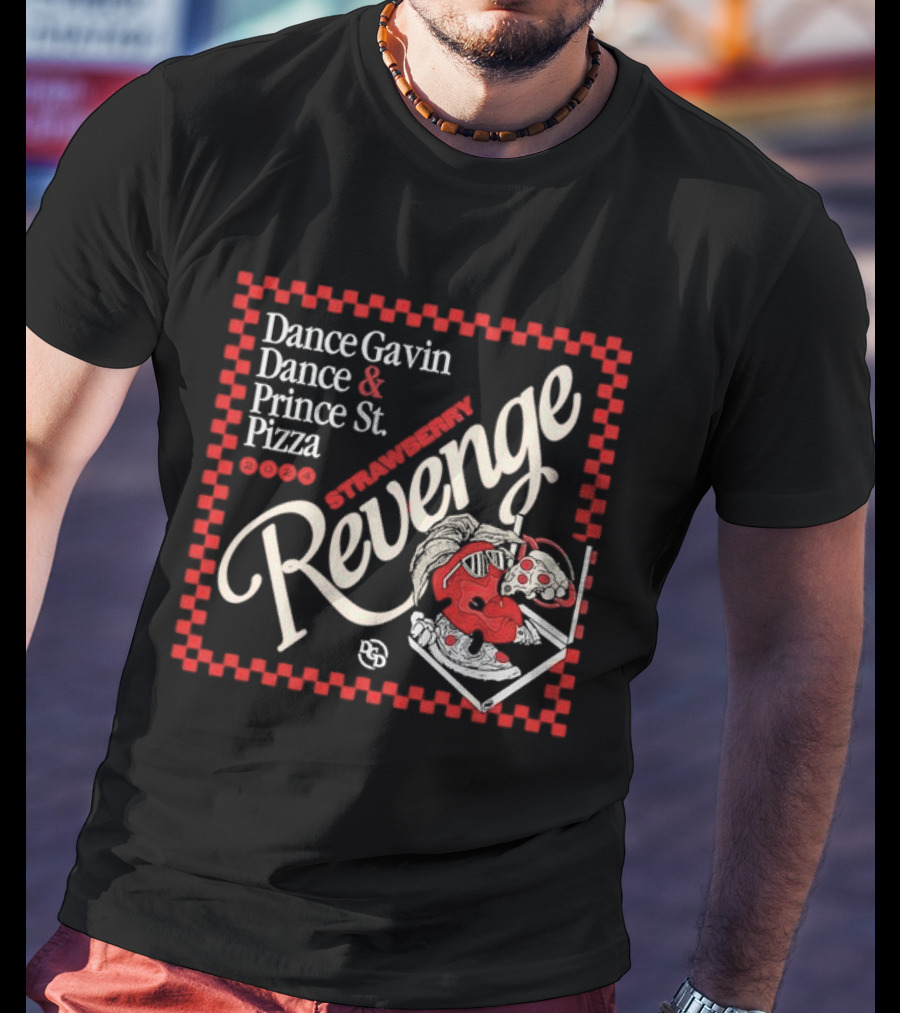 Dance Gavin Dance Prince St. Pizza Strawberry Revenge T-Shirt