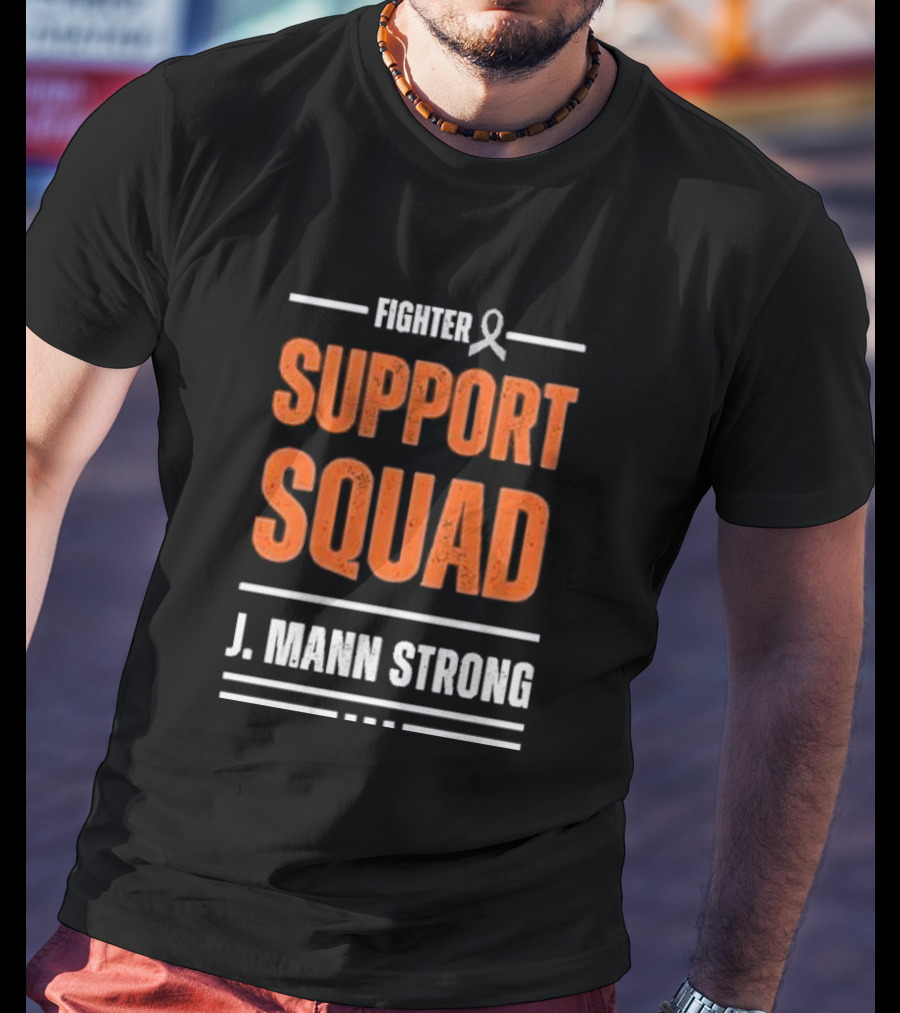 Fighter Support Squad J Mann Strong Awareness T-Shirt