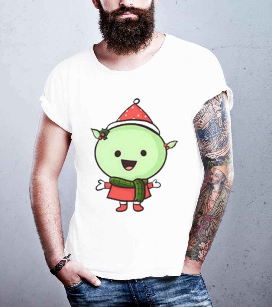 Nanalan Christmas Mona Festive Holiday Character T-Shirt