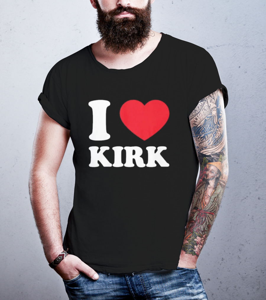 I Love Kirk Cousins T-Shirt