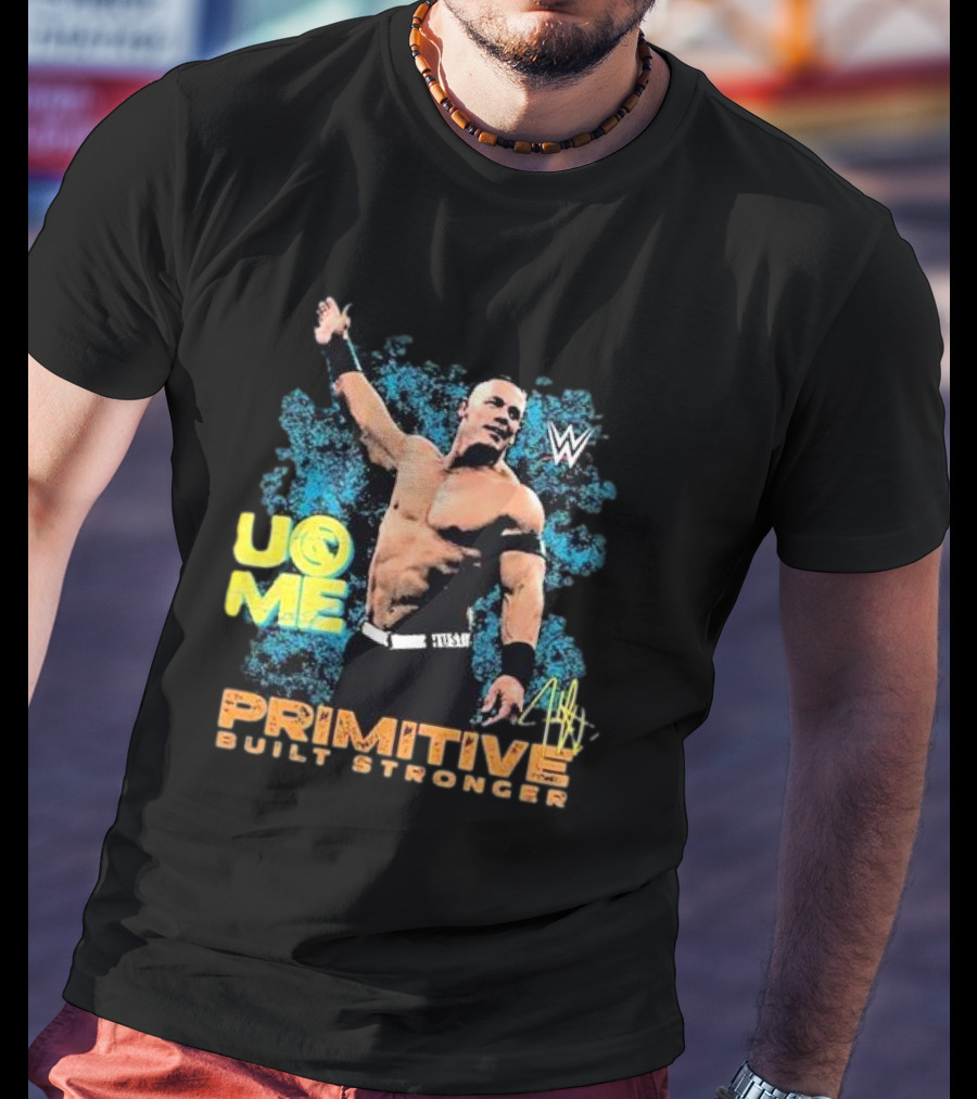 WWE Cena U Me Primitive Built Stronger T-Shirt