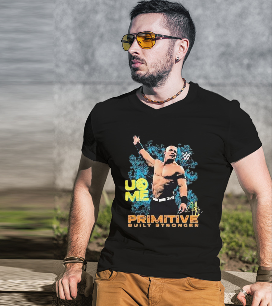 WWE Cena U Me Primitive Built Stronger T-Shirt